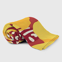 Плед флисовый Жаркий африканский паттерн, цвет: 3D-велсофт — фото 2