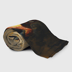 Плед флисовый Человек-паук портрет, цвет: 3D-велсофт — фото 2