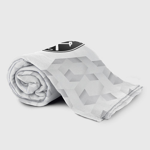 Плед West Ham white poly / 3D-Велсофт – фото 2