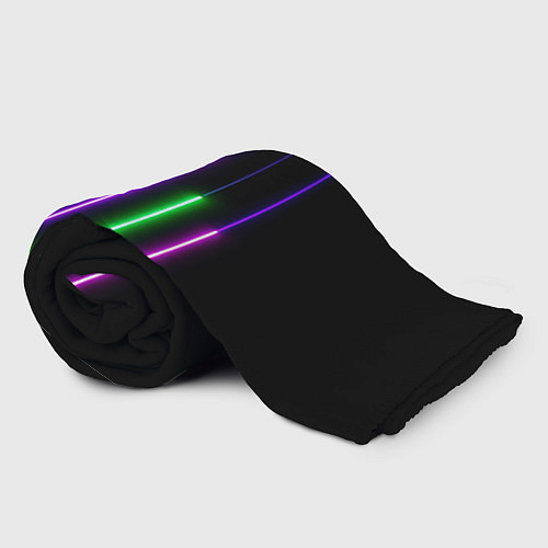 Плед Color Purple green pink / 3D-Велсофт – фото 2
