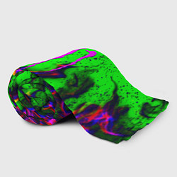 Плед флисовый Monster Energy flame, цвет: 3D-велсофт — фото 2