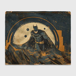 Плед флисовый Бэтмен крадется, цвет: 3D-велсофт