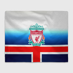 Плед флисовый Liverpool Англия, цвет: 3D-велсофт