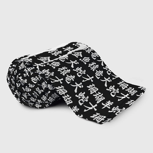Плед Monster energy japan pattern / 3D-Велсофт – фото 2