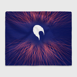 Плед флисовый Date A Live red energy, цвет: 3D-велсофт