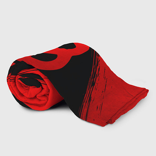 Плед Beastars - red gradient / 3D-Велсофт – фото 2