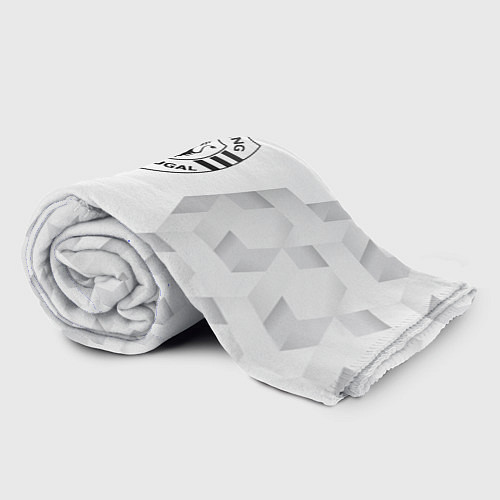 Плед Sporting white poly / 3D-Велсофт – фото 2