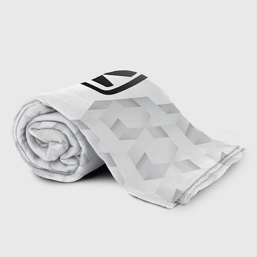 Плед Zotye white poly / 3D-Велсофт – фото 2