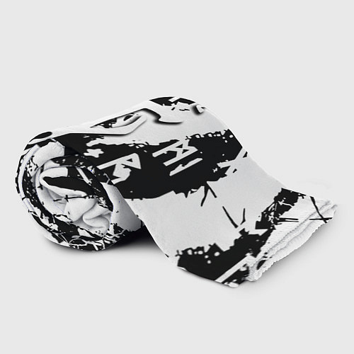 Плед Doom символы краски / 3D-Велсофт – фото 2