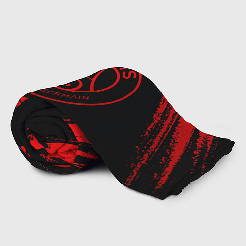 Плед PSG - red gradient / 3D-Велсофт – фото 2