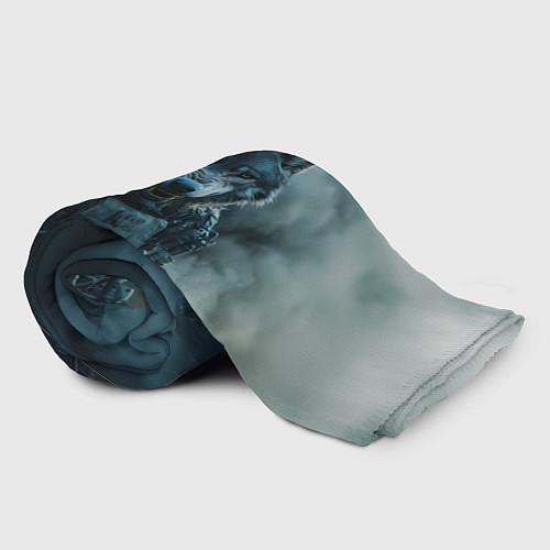 Плед Волк солдат / 3D-Велсофт – фото 2