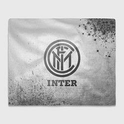 Плед флисовый Inter - white gradient, цвет: 3D-велсофт