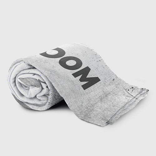 Плед Doom - white gradient по-горизонтали / 3D-Велсофт – фото 2