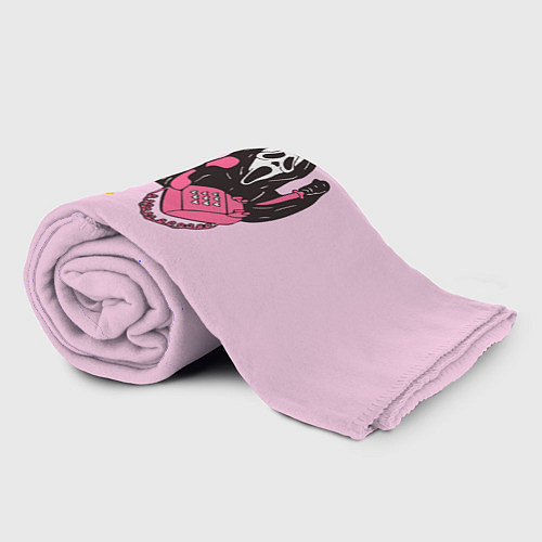 Плед Крик по телефону / 3D-Велсофт – фото 2