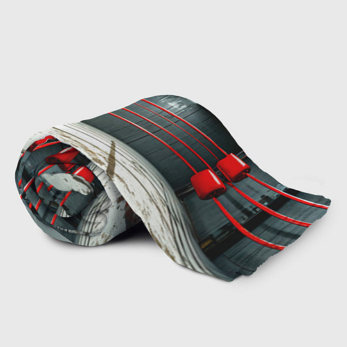 Плед Красный ринг / 3D-Велсофт – фото 2