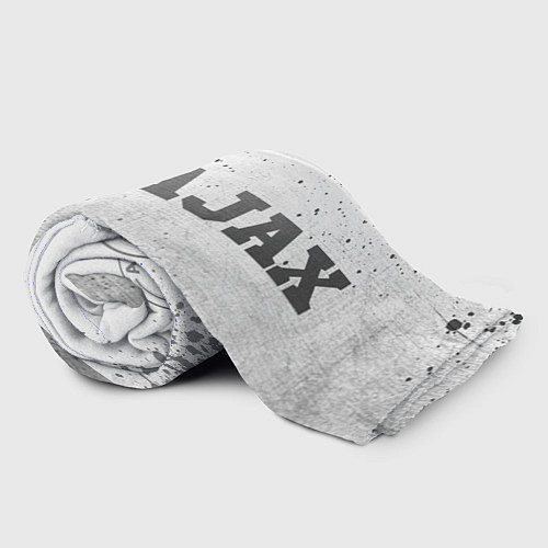 Плед Ajax - white gradient по-горизонтали / 3D-Велсофт – фото 2