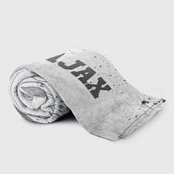 Плед флисовый Ajax - white gradient по-горизонтали, цвет: 3D-велсофт — фото 2