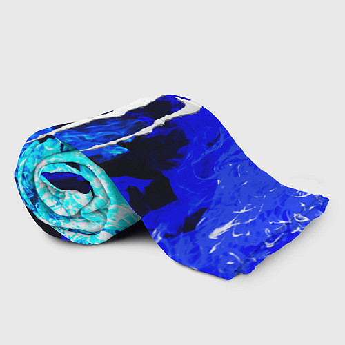 Плед Monster energy синий дым / 3D-Велсофт – фото 2