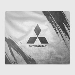 Плед флисовый Mitsubishi - white gradient, цвет: 3D-велсофт