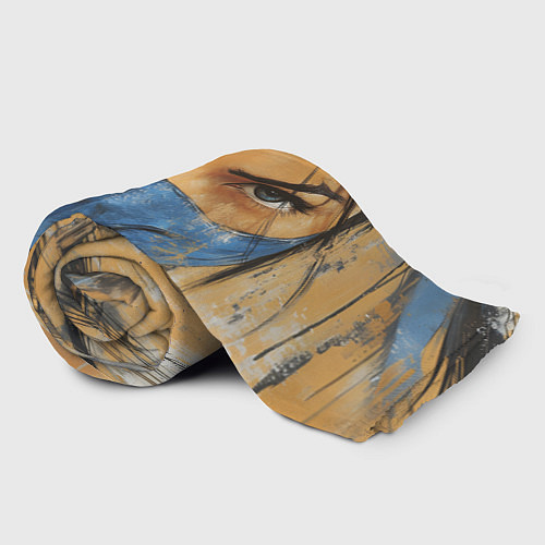 Плед Китана портрет / 3D-Велсофт – фото 2