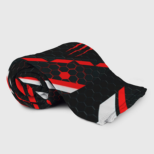 Плед Monster energy sport geometry / 3D-Велсофт – фото 2