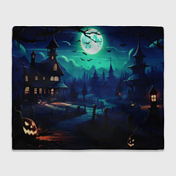 Плед флисовый Day of the Dead - Хэллоуин, цвет: 3D-велсофт