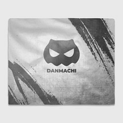 Плед флисовый DanMachi - white gradient, цвет: 3D-велсофт