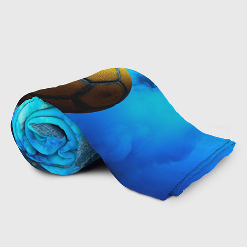 Плед Гандбольный мяч синий дым / 3D-Велсофт – фото 2