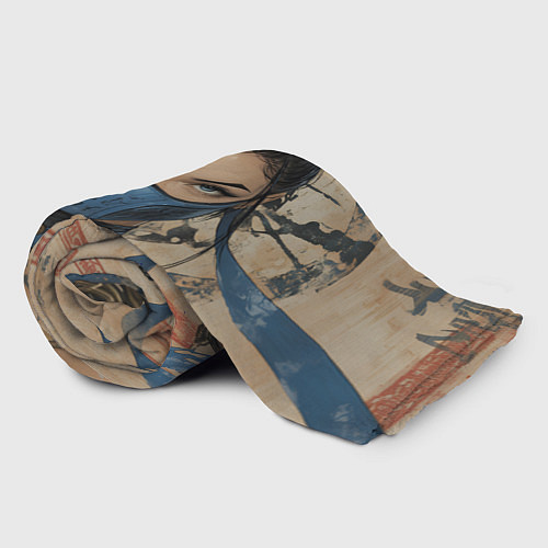 Плед Mortal Kombat - Kitana / 3D-Велсофт – фото 2