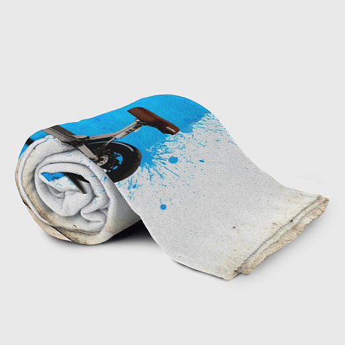 Плед Самокат с сиденьем / 3D-Велсофт – фото 2