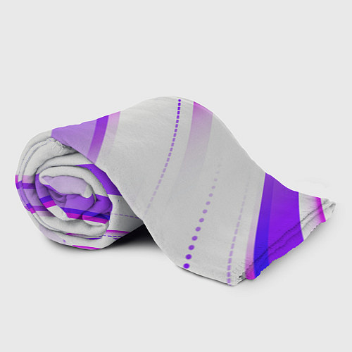 Плед Color white pink / 3D-Велсофт – фото 2