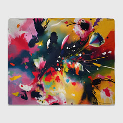 Плед флисовый Глубокая абстракция, цвет: 3D-велсофт