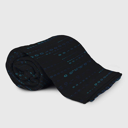 Плед Color black blue / 3D-Велсофт – фото 2