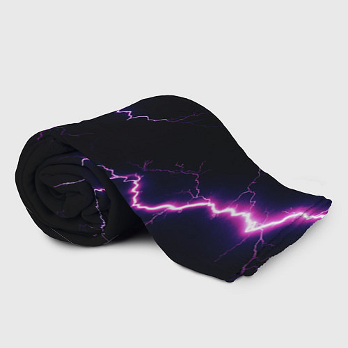 Плед Lightning purple / 3D-Велсофт – фото 2