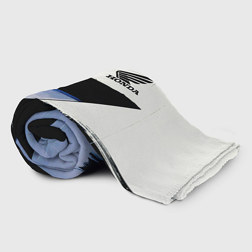 Плед Honda логотип / 3D-Велсофт – фото 2