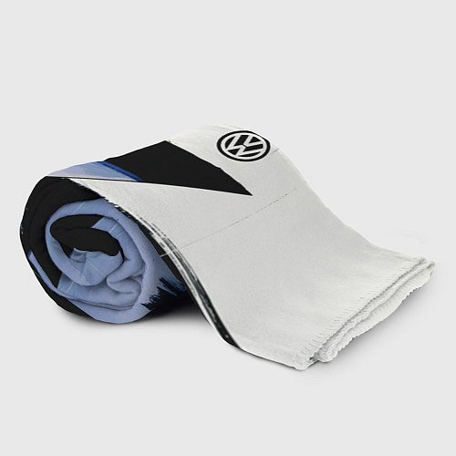 Плед Volkswagen логотип / 3D-Велсофт – фото 2