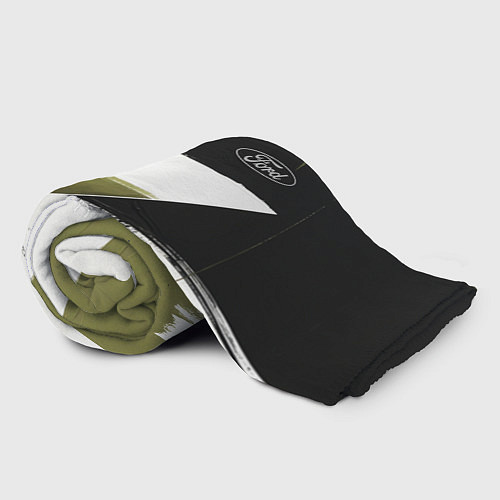 Плед Ford эмблема / 3D-Велсофт – фото 2