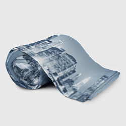 Плед флисовый New York город, цвет: 3D-велсофт — фото 2