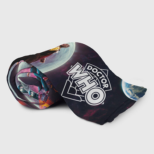 Плед Доктор Кто и помощница / 3D-Велсофт – фото 2