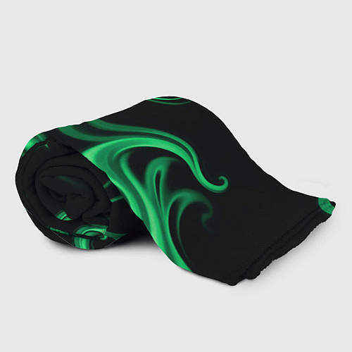 Плед Color green smoke / 3D-Велсофт – фото 2