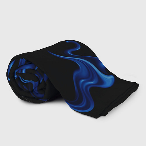 Плед Color blue abstraction / 3D-Велсофт – фото 2