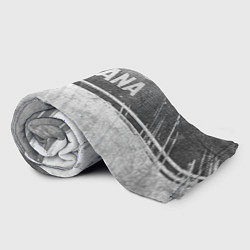 Плед флисовый Nirvana - grey gradient посередине, цвет: 3D-велсофт — фото 2