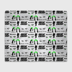 Плед флисовый Billie Eilish singer, цвет: 3D-велсофт
