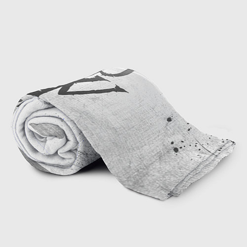 Плед Powerwolf - white gradient / 3D-Велсофт – фото 2