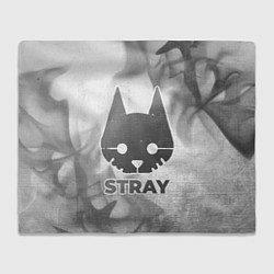 Плед флисовый Stray - white gradient, цвет: 3D-велсофт
