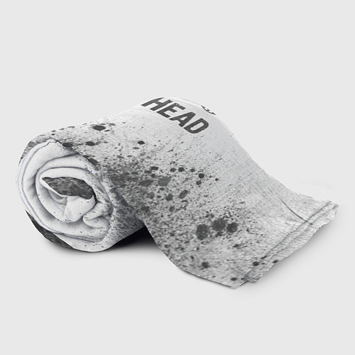 Плед Radiohead - white gradient посередине / 3D-Велсофт – фото 2