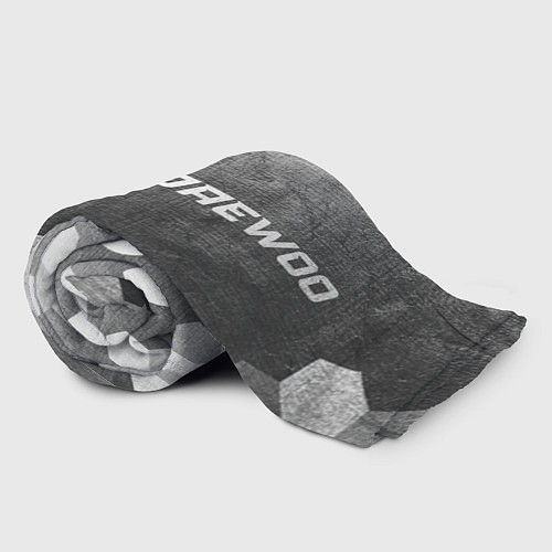 Плед Daewoo - grey gradient по-горизонтали / 3D-Велсофт – фото 2