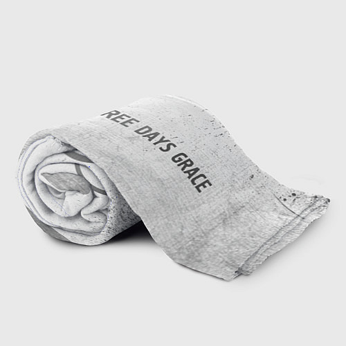 Плед Three Days Grace - white gradient по-горизонтали / 3D-Велсофт – фото 2