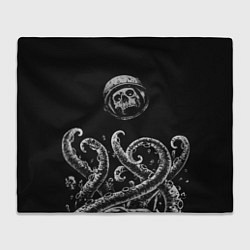 Плед флисовый Космические щупальца, цвет: 3D-велсофт