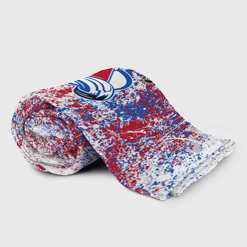 Плед Colorado Avalanche NHL white / 3D-Велсофт – фото 2